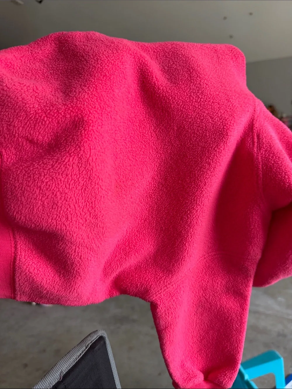 GAP Bright Pink Fleece Hoodie for Kids